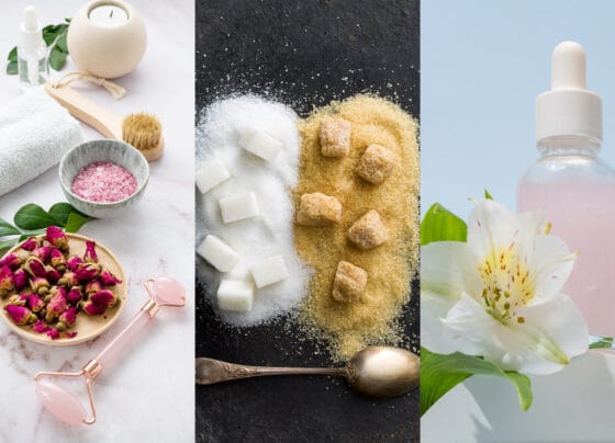 Scrub natural cu zahăr și flori: piele catifelată în 5 pași simpli, cu câteva ingrediente